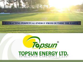 TOPSUN ENERGY LTD.