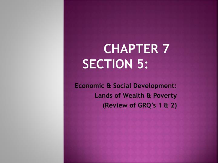 chapter 7 section 5