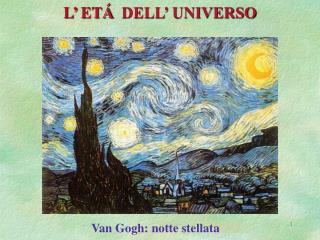 l et dell universo