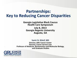 Georgia Legislative Black Caucus Health Care Symposium