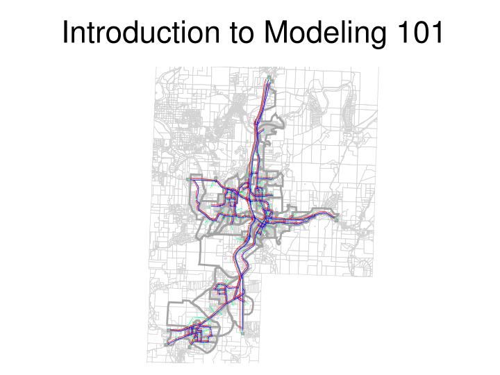 introduction to modeling 101
