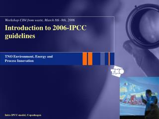 Introduction to 2006-IPCC guidelines