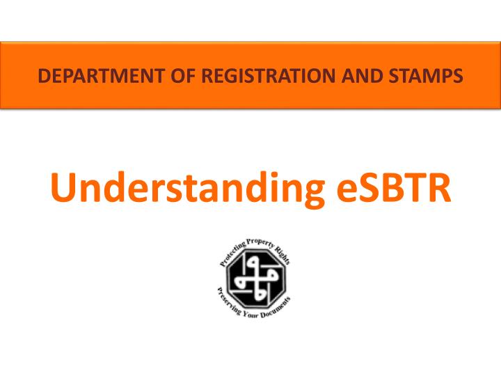 understanding esbtr