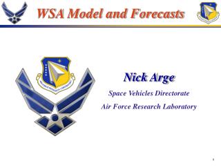 WSA Model and Forecasts