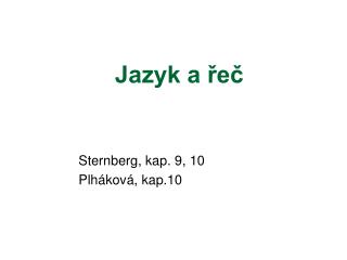 jazyk a e