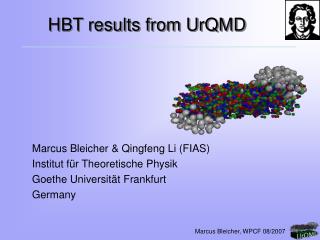 HBT results from UrQMD