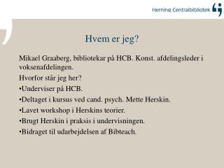 hvem er jeg