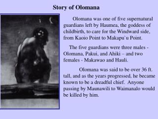 Story of Olomana
