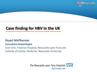 Case finding for HBV in the UK