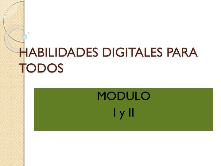 habilidades digitales para todos