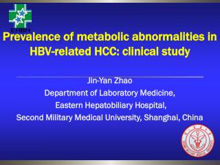 Prevalence of metabolic abnormalities in HBV-related HCC: clinical study