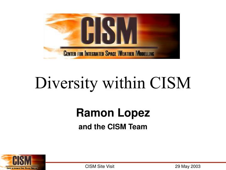 diversity within cism