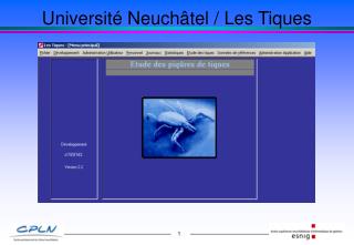 universit neuch tel les tiques