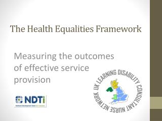 The Health Equalities Framework