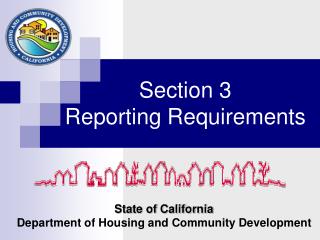Section 3 Reporting Requirements