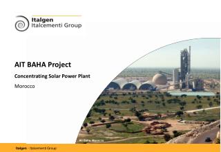 AIT BAHA Project Concentrating Solar Power Plant Morocco