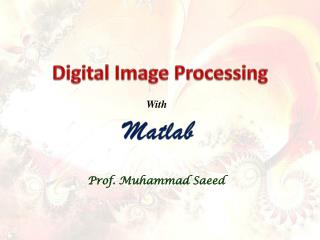 Digital Image Processing