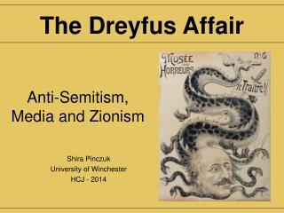 Anti-Semitism, Media and Zionism