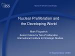 PPT - Nuclear PROLIFERATION PowerPoint Presentation, free download - ID ...