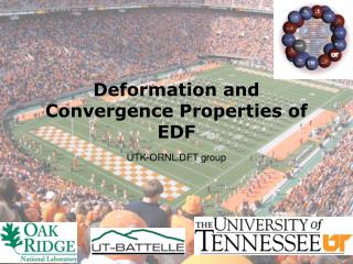 Deformation and Convergence Properties of EDF