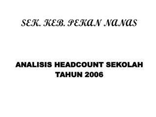 sek keb pekan nanas