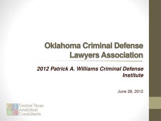 Oklahoma Criminal Defense Lawyers Association