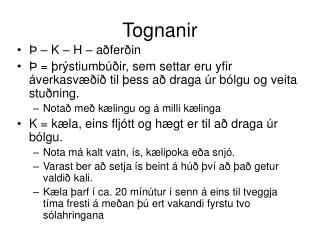 tognanir