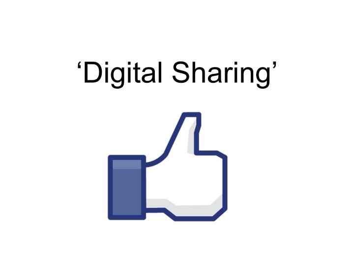 digital sharing