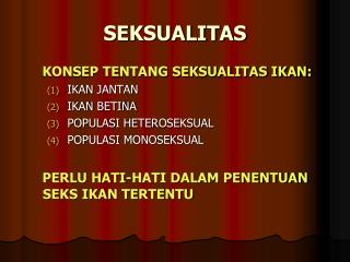 seksualitas
