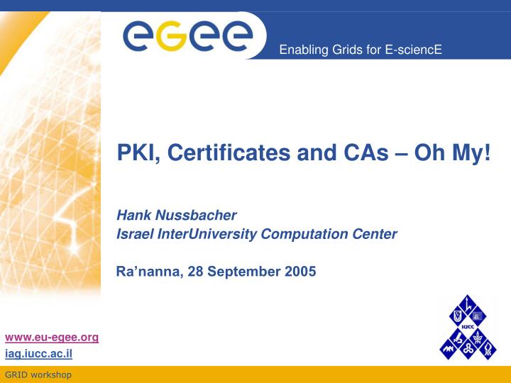pki certificates and cas oh my
