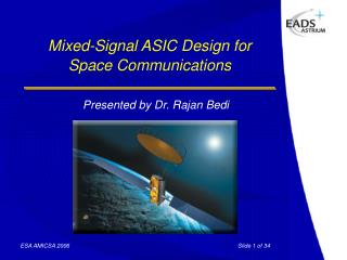 Mixed-Signal ASIC Design for Space Communications