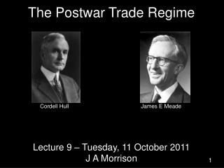 The Postwar Trade Regime
