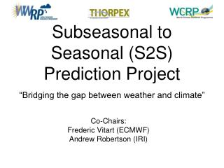 Subseasonal to Seasonal (S2S) Prediction Project