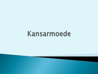 kansarmoede