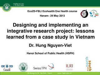 Dr. Hung Nguyen-Viet