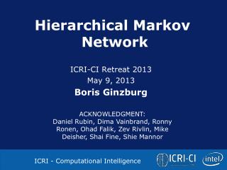Hierarchical Markov Network