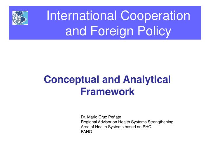 international cooperation and foreign policy