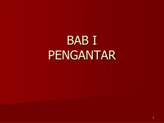 bab i pengantar