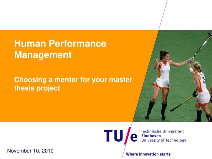human performance management
