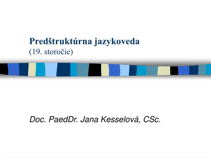 pred trukt rna jazykoveda 19 storo ie