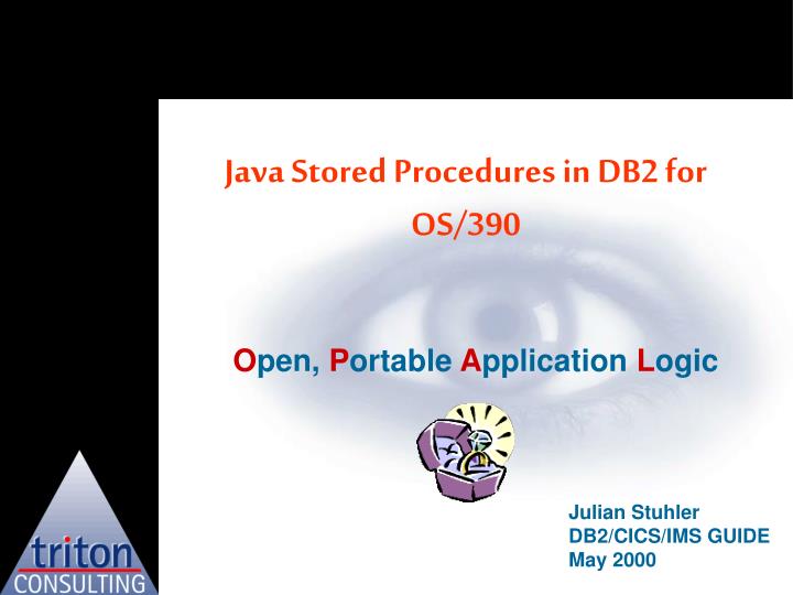 java stored procedures in db2 for os 390