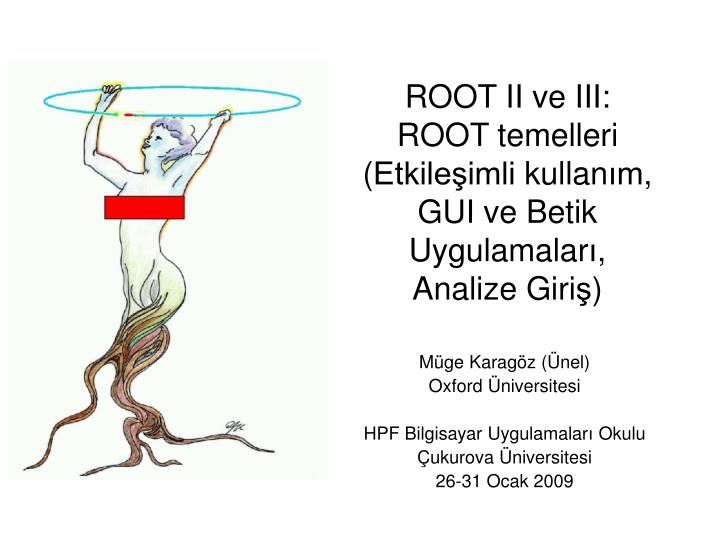 root ii ve iii root temelleri etkile imli kullan m gui ve betik uygulamalar analize giri