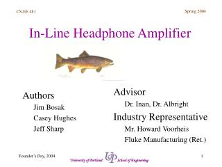 In-Line Headphone Amplifier