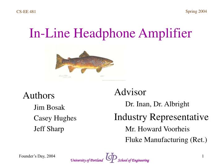 in line headphone amplifier