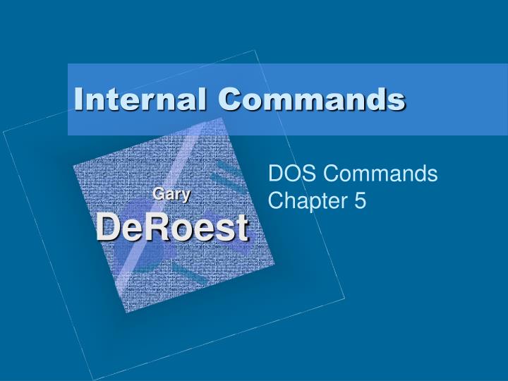 internal commands