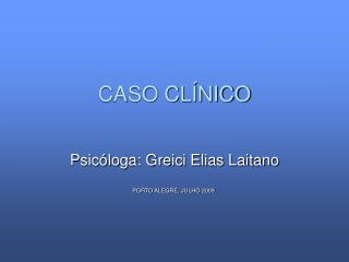 caso cl nico