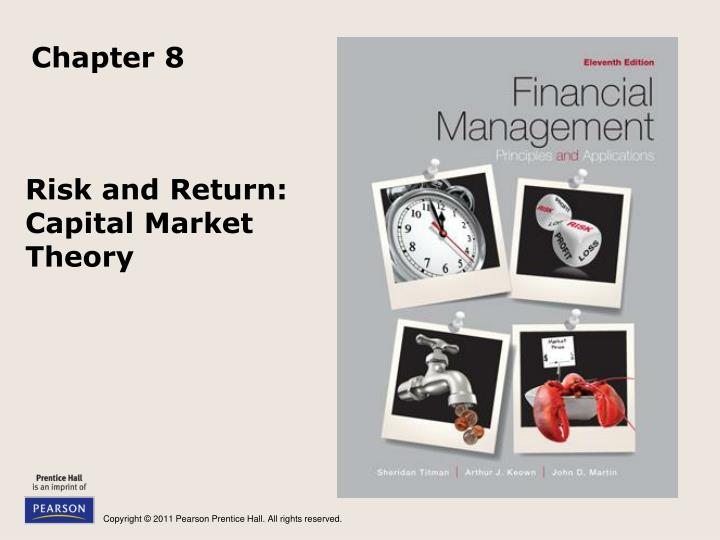 risk and return capital market theory