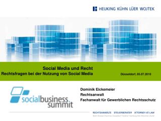 social media und recht