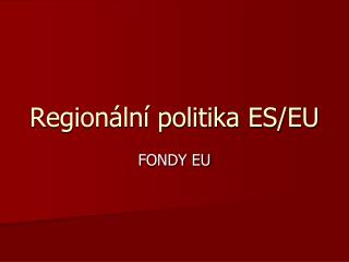 region ln politika es eu