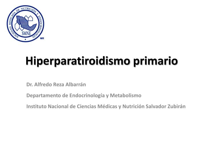 hiperparatiroidismo primario